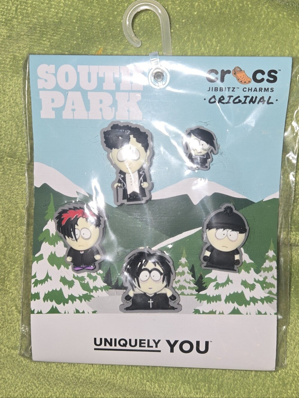CROCS South Park Jibbitz Charms - Goths NEW
